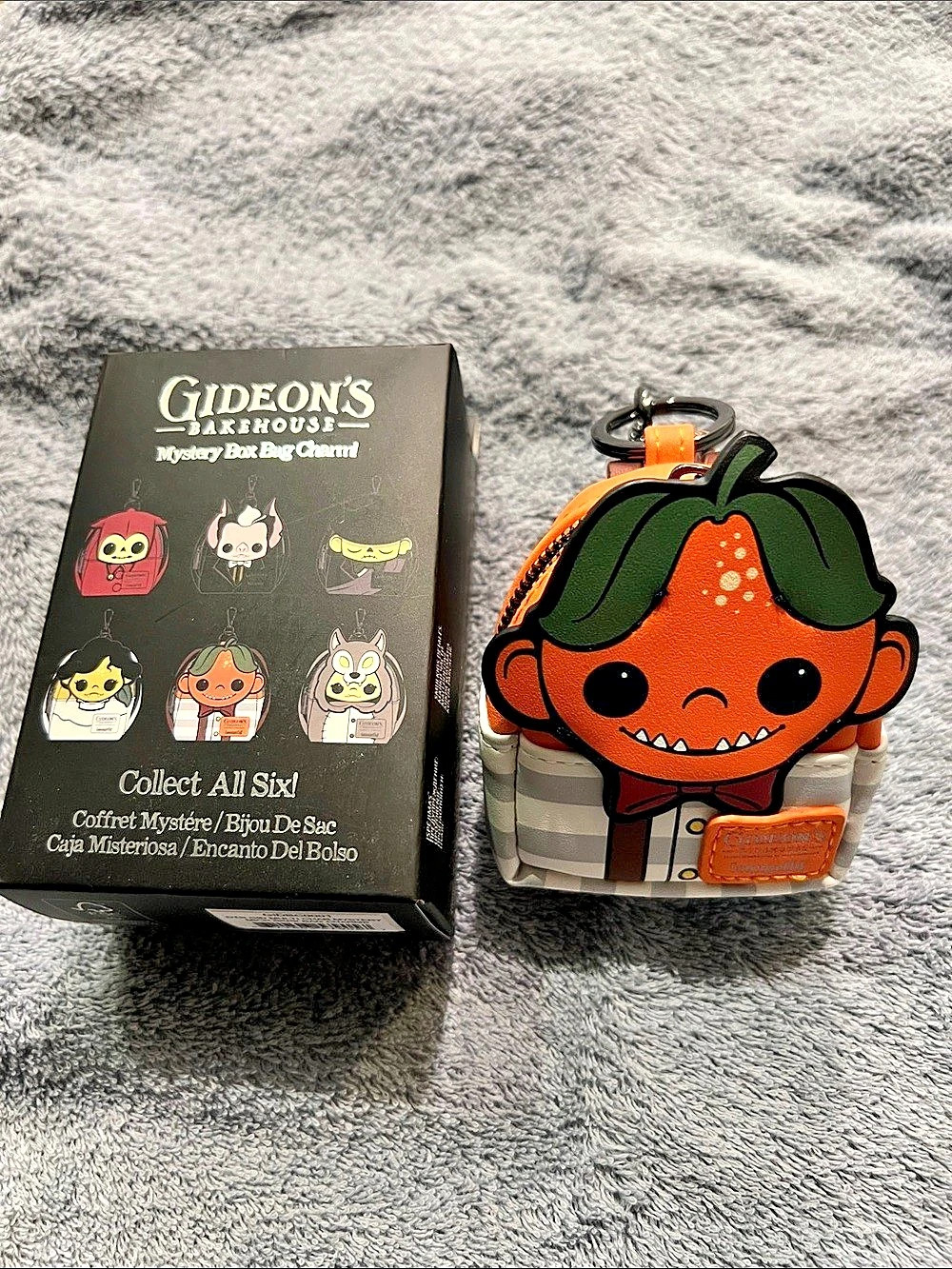 Gideon's Bakehouse Motsels Character Mini Bag Orange Like New